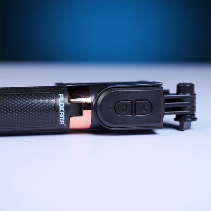 PLOKAMA K9 PRO 4IN1 Selfie Stick with Tripod Stand & Remote Control for Mobile Photography & Vlogging